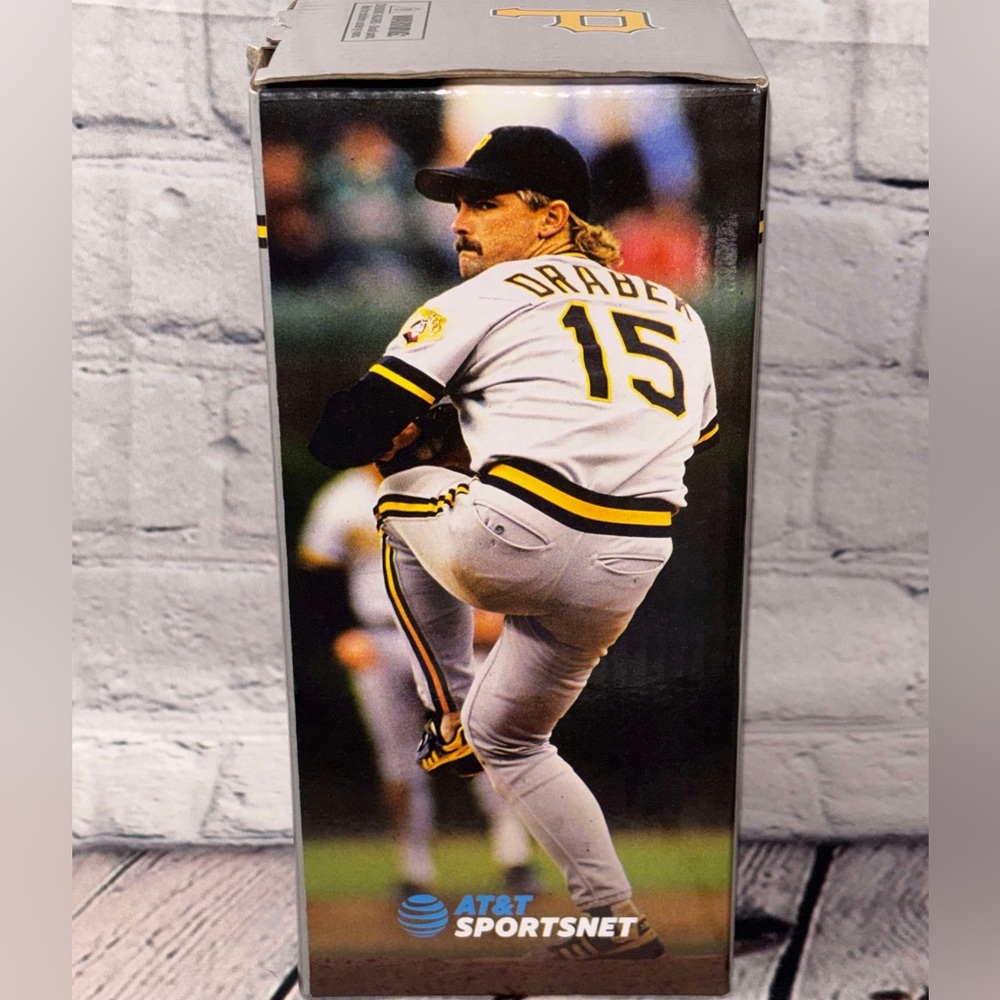 *SOLD on EBAY 2022 Doug Drabek Bobblehead 9/24 SGA Pittsburgh Pirates Giveaway - Picture 6 of 6